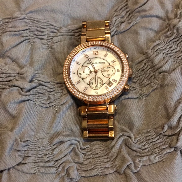 Michael Kors Rose Gold Watch